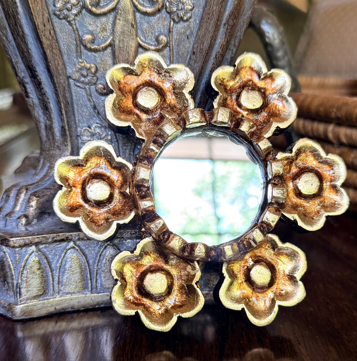 Floral Mirror