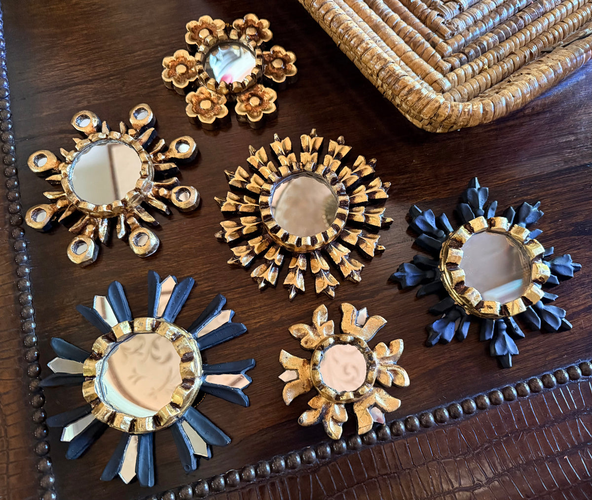 Floral Ray Mirror