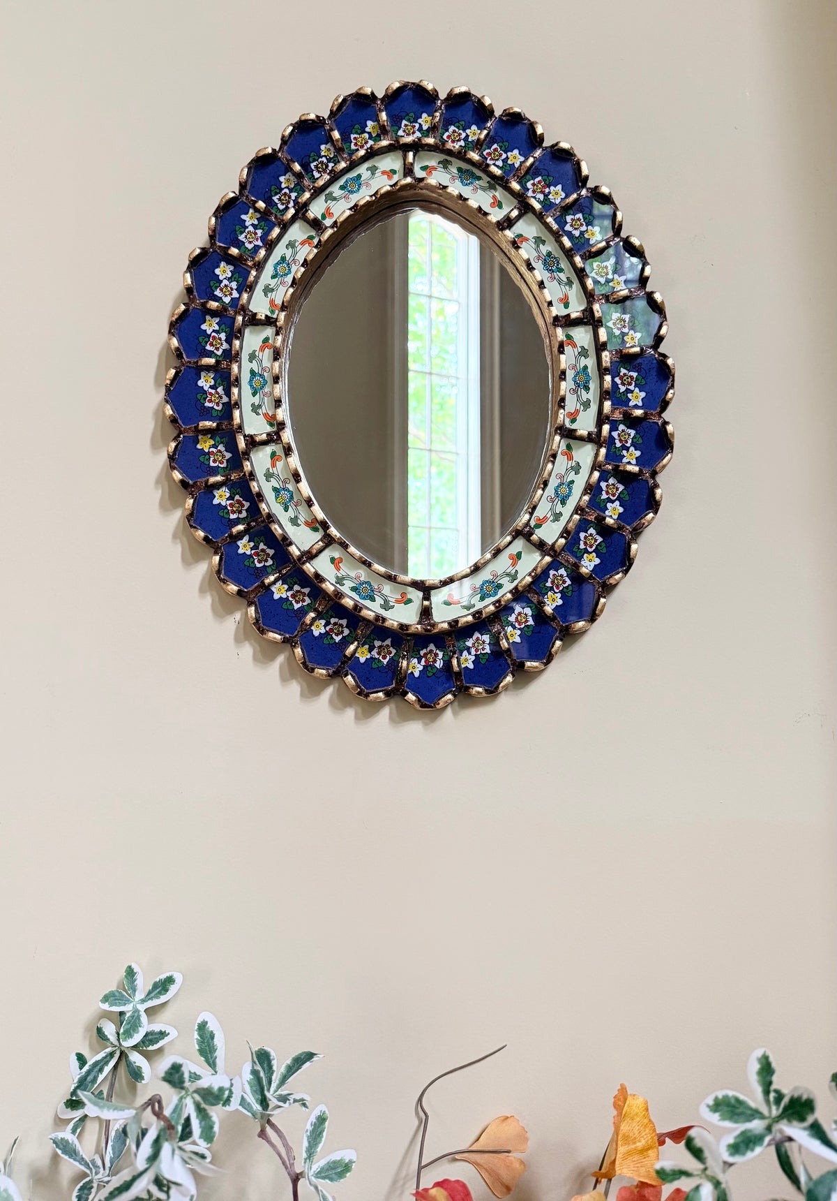 Oval Cuscaja Mirror
